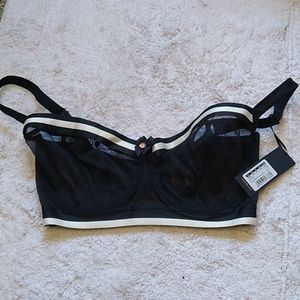 Scantily Decadence Balcony Bra size 32J BNWT